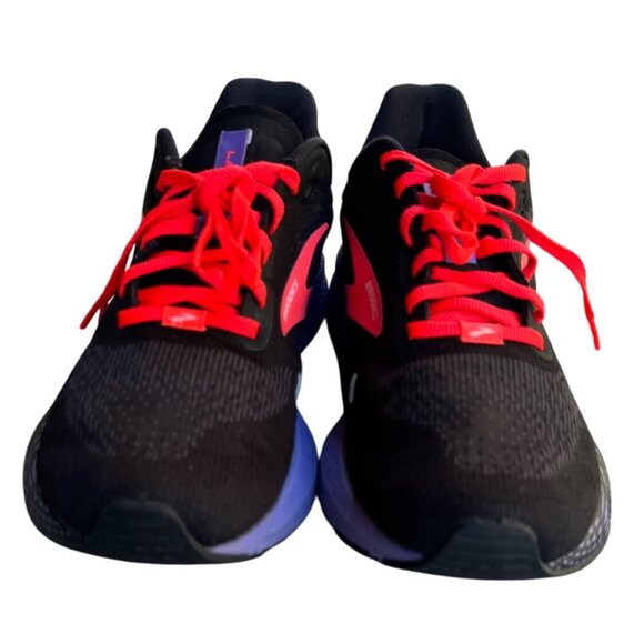 Brooks Launch GTS 9 Women’s 9 Black Purple Athletic Running Shoes - Picture 2 of 14